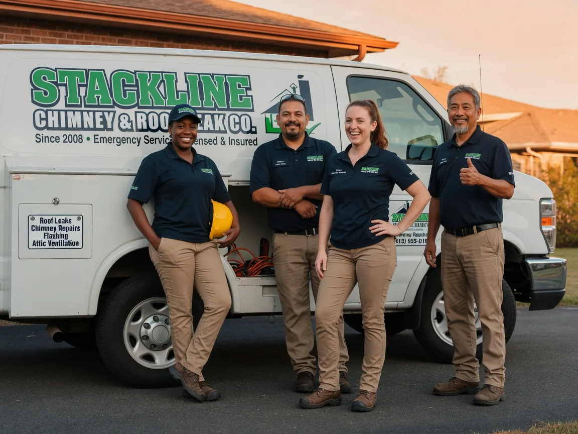 Chimney flashing repair company in Raymond, SD